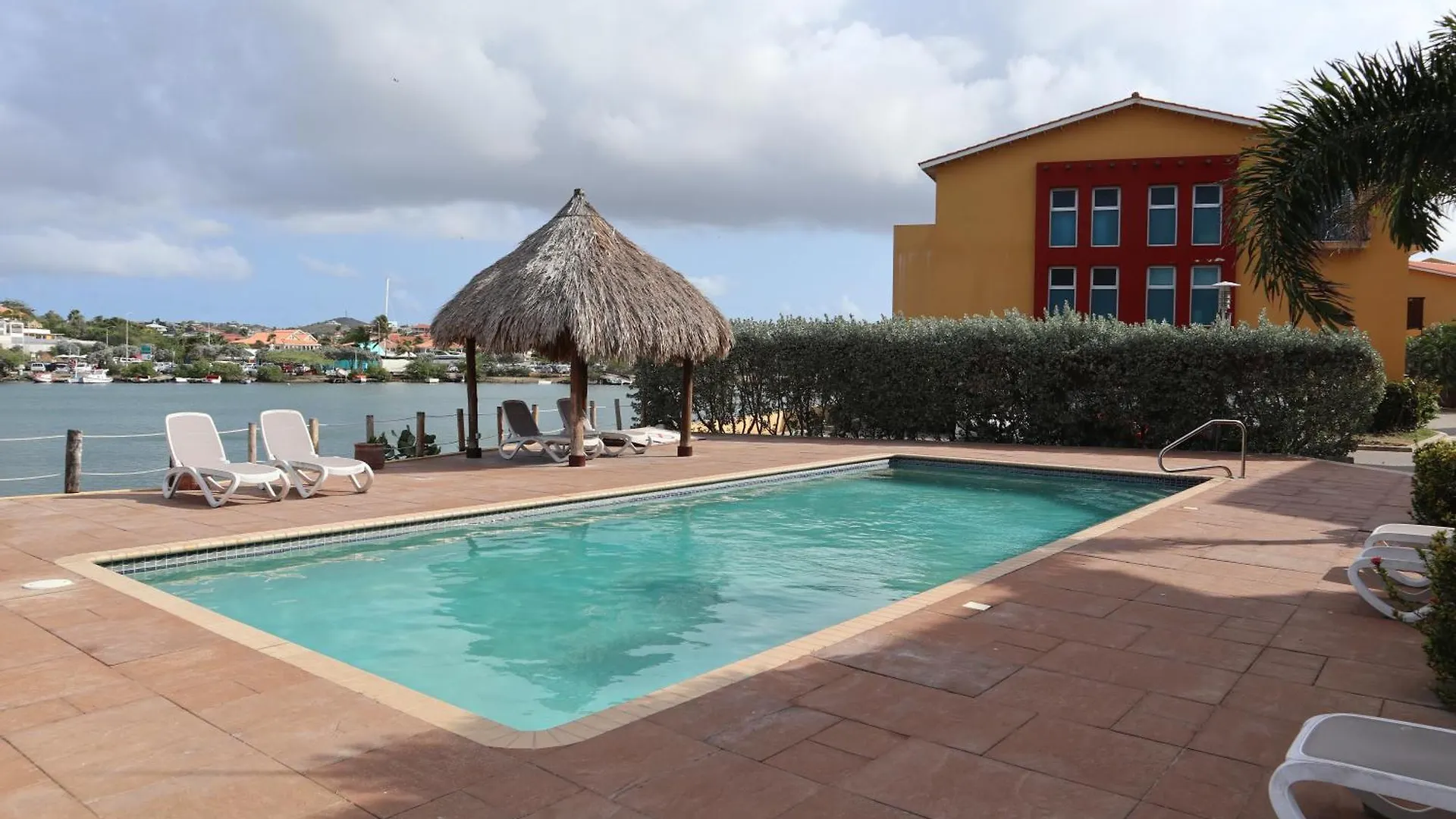 דירות Jan Thiel Ocean View Palapa 0*,